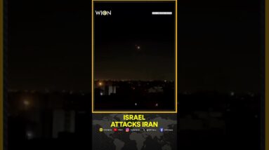 Israel Attacks Iran: Iran's Air Defence System Fires Seen Over Tehran Night Sky | WION Shorts