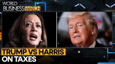 Big Business or Middle Class? Trump & Harris Debate Tax Future | World Business Watch | WION