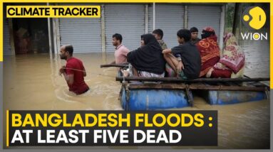 Bangladesh Floods:  Over 100,000 Stranded Due to Severe Flooding | WION Climate Tracker | WION