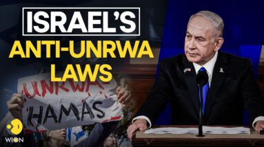 Israel Prohibits UNRWA Operations Within Its Borders; Global Leaders Voice Deep Concern | LIVE