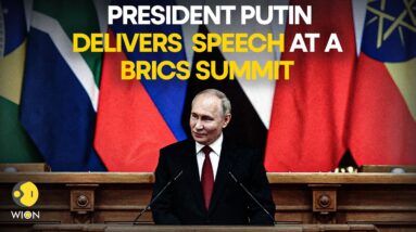 President Putin Holds A Question And Answer Session With Reporters From BRICS Countries | LIVE