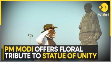 PM Modi Attends Parade In Gujarat's Kevadia, Offers Floral Tributes To 'Statue Of Unity' | WION