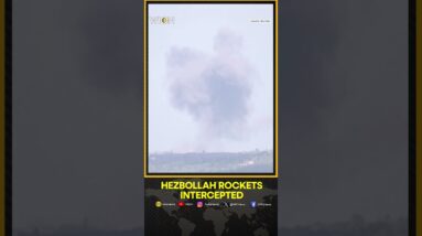 Israel Vs Iran: Israeli strikes in Lebanon, Hezbollah rockets intercepted seen from Israel