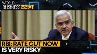 RBI Governor Calls Rate Cut Risky For Economy | World Business Watch | WION