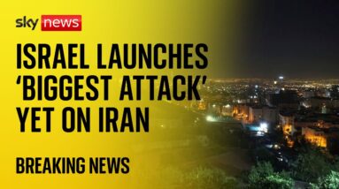 BREAKING: Israel launches three waves of strikes on military targets