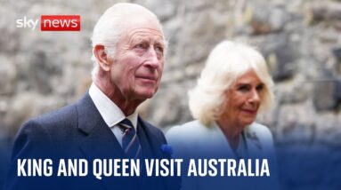 King Charles and Queen Camilla arrive at Sydney Airport for Australia visit