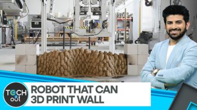 Construction Robot Shoots Clay For Cement-free Building | Tech It Out