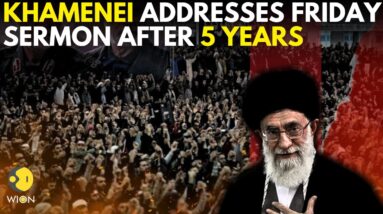 Israel Iran LIVE: Khamenei Addresses Rare Friday Gathering After 5 Years Amid War With Israel | WION