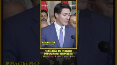 Justin Trudeau Announces Cuts To Immigration Numbers For Next Two Years | WION News