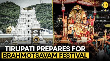 Tirupati Prepares For Mega Brahmotsavam Festival As It Moves On From Laddu Row | WION Originals