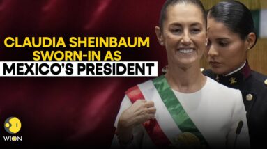 Claudia Sheinbaum Sworn-In As Mexico’s First Woman President | World News | WION LIVE