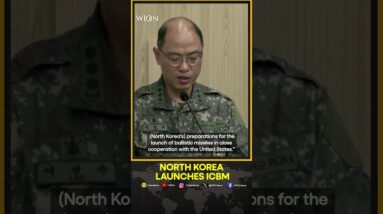 North Korea Fires Long-Range Ballistic Missile, South Korean Military Says | WION Shorts