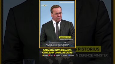 German, Dutch Defence Ministers Condemn Attacks On UNIFIL | WATCH