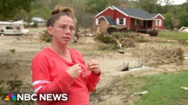 Pregnant North Carolina woman used mattress to escape from Helene's floods