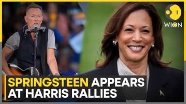 US Elections: Springsteen Shows His Support To Harris | World News | Latest English News | WION