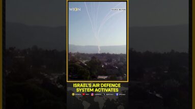 Sirens And Explosions Heard As Air Defence System Activates Over Northern Israel | WION Shorts