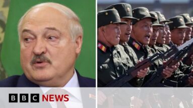 North Korea troops fighting with Russia in Ukraine is 'rubbish', says Belarus leader | BBC News