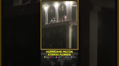 Fierce winds and rain as Hurricane Milton strikes Florida | USA News | WION Shorts