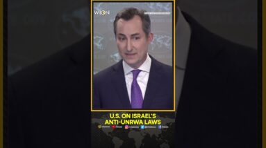 US 'Deeply Concerned' By Israel's Proposed Legislation To Ban UNRWA: State Department | WION Shorts