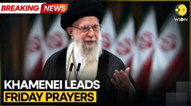 Iran's Khamenei Speaks at Rare Friday Gathering as Israel Conflict Escalates | Breaking | WION