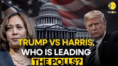 Donald Trump Vs Kamala Harris: Who's Winning U.S. Presidential Elections 2024? | Biden | WION LIVE