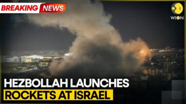 Israel-Hezbollah War: Hezbollah Fires Rockets Into Central Israel | Breaking News | WION