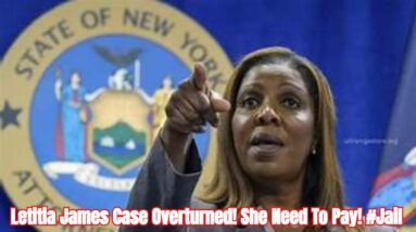 Letitia James Case Overturned! She Need To Pay! #Jail