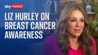 Liz Hurley: 'The job is so not done' with breast cancer awareness and treatments