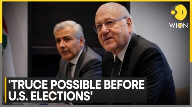 Lebanon PM Mikati Says 'Hopes For Ceasefire With Israel' | Latest English News | WION