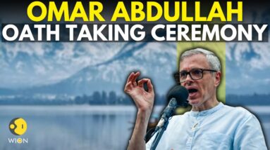 J&K Election LIVE: Omar Abdullah Oath Taking Ceremony | 1st CM Since Article 370 Repeal | WION