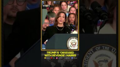 Trump is 'obsessed With Revenge' Kamala Harris Says At North Carolina Rally