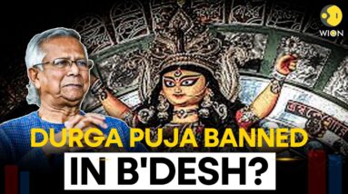 Durga Puja Banned In Post Sheikh Hasina Bangladesh? | Bangladeshi Hindus | Muhammad Yunus | LIVE