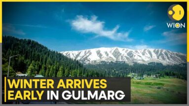 India: Winter Arrives Early in Kashmir's Gulmarg | Latest English News | WION