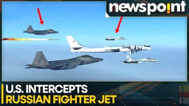 Russian Fighter Jet Nearly Collides With USA's Aircraft In Alaska | WION Newspoint | World News