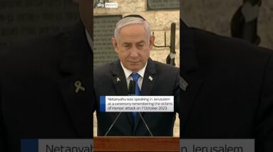 Netanyahu heckled at 7 October commemoration