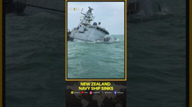 New Zealand Navy Ship Sinks Off Samoa; All 75 Aboard Safe | WATCH