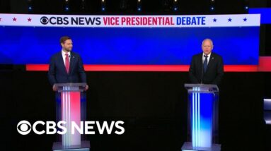 CBS News vice presidential debate between JD Vance and Tim Walz | Full Video