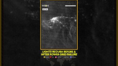 Night Lights In Cuba Before And After Power Grid Failure | WION Shorts