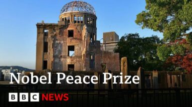 Nihon Hidankyo announced as Nobel Peace Prize Winner | BBC News