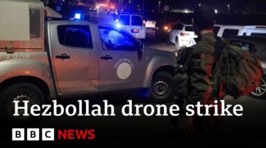 Hezbollah drone strike kills four Israeli soldiers and injures 58 | BBC News