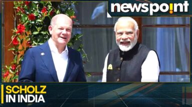 German Chancellor Scholz Arrives In Delhi To Boost Bilateral Ties | Newspoint | World News | WION