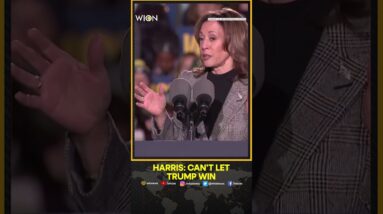 Trump Presidency Would Have ‘Brutally Serious’ Consequences, Kamala Harris Says | WION Shorts