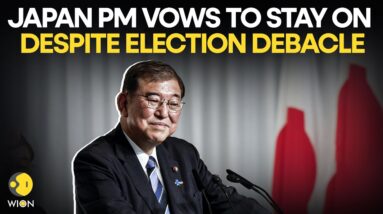 Japan PM Ishiba Vows To Continue Ruling Despite Bruising Loss | LIVE | Japan LIVE | WION LIVE