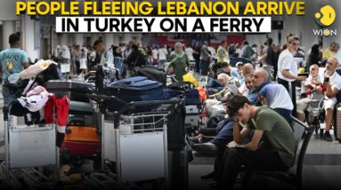 Iran Attacks Israel LIVE: People Fleeing Lebanon Arrive In Turkey On A Ferry, Is World War 3 Near?