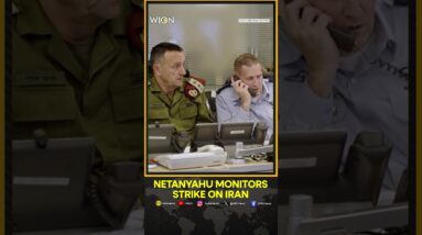 Iran-Israel War: Israel's PM Netanyahu, Defence Minister Gallant Monitors Iran Attack | WION Shorts