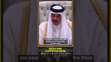 Qatar Emir Says Israel Chose To Expand 'Aggression' To West Bank, Lebanon