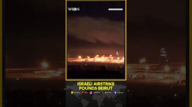 Israel Lebanon War: Smoke Lingers Over Southern Beirut After Israeli strikes | WION Shorts