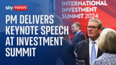 Keir Starmer delivers opening speech at the UK International Investment Summit