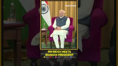 PM Modi Meets Iranian President On Sidelines Of BRICS Summit In Russia | WION Shorts