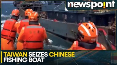 China-Taiwan Tensions: Taiwan Seizes Chinese Boat, Detains 9 Crew Members | WION Newspoint